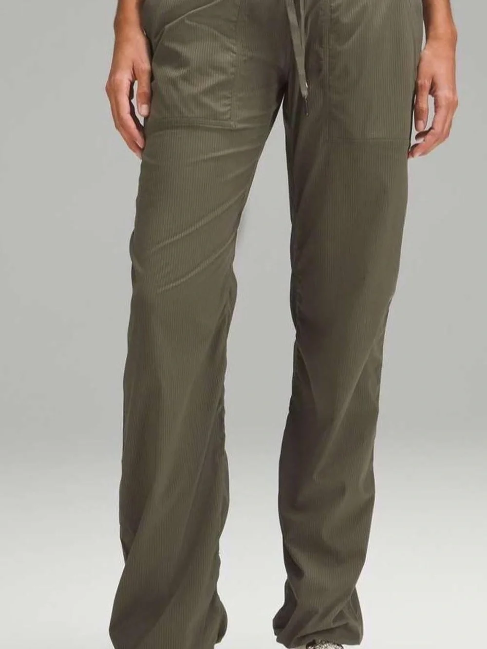 lululemon athletica Men's Olive Drawstring Chinos